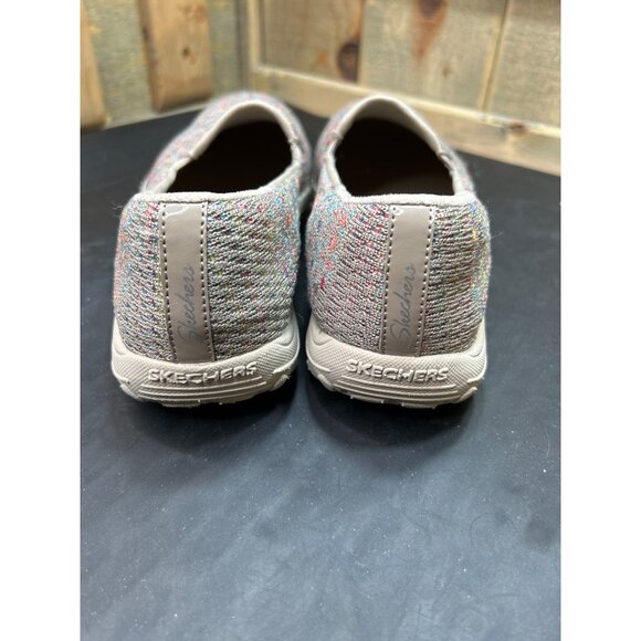 Skechers Womens Relaxed Fit Memory Foam Slip-On Shoes Multicolor Size 7 - Picture 5 of 8